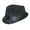 Black, variant on Men's Wedding Dress Formal Fedora Hat