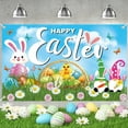 thumbnail image 4 of Easter Backdrop, 70.8 x 43.3 inches, Polyester, Happy Easter Design, for Photography, Party Decorations, Indoor-Outdoor Use, 4 of 6
