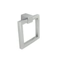 thumbnail image 3 of Ring Pull Square 2″ Cabinet Handle – Solid Sand Cast Brass Drop Pull, Satin Nickel, Brushed Brass, Polished Nickel, Black, Chrome,Modern Cabinet, Drawer, Furniture Hardware, 3 of 12
