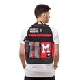 thumbnail image 7 of Disney Mickey Mouse M 18.5" Adult Black & Red Backpack, 7 of 7