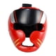 thumbnail image 1 of Casco de boxeo, casco protector facial, protección acolchada ventilada para la frente, protección para los oídos, protección facial completa para Muay L roja, 1 of 8