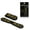 Black w/Yellow Logo, variant on Mezz Magnetic Billiard Pool Cue Chalk Holder