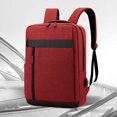 thumbnail image 2 of Bamboohart Business Backpack Waterproof Bag For Travel Flight Fits 15.6 Inch Laptop With USB Charging Port, 2 of 5