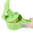 thumbnail image 3 of 1pc Potato Presser Manual Mashed Potato Press Juicer Kitchen Gadget for Home (Plastic Green), 3 of 8