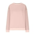 thumbnail image 6 of Oversized Crewneck Sweatshirt for Women with Pockets,Pullover Fall Fashion Tops with Pocket,Fall Causual Outfits, 6 of 9