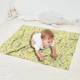 thumbnail image 2 of Yellow Cartoon Cat Unicorn Pattern Blanket,Comfortable Soft Flannel Throw Blanket,All Season,Warm Lightweight Blankets for Sofa Bed Couch Living Room Chair,30"x40", 2 of 4