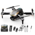 thumbnail image 2 of Drone With Dual 1080P HD Camera Remote Control Toys Gifts For Boys Girls With Altitude Hold Headless Mode Start Speed AdjustmentTeissuly Clearance (Black, ) Teissuly WER202308291180, 2 of 9