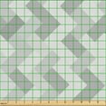 thumbnail image 2 of Ambesonne Herringbone Fabric by the Yard Upholstery, Brick Zigzag Pattern, 3 Yards, Pale Eggshell Grey, 2 of 5