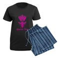 thumbnail image 5 of CafePress - Queen Bee Women'S Dark Pajamas - Women's Short Sleeve Print T-Shirt and Pants Dark Cotton Pajama Set, 5 of 7
