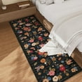 thumbnail image 2 of Machine Washable Runner Rug for Kitchen: 2'x6' Hallway Runner Rug Stain Resistant Non Slip Floral Floor Rug with Rubber Backing Non Shedding Soft Carpet Runners for Indoor Entryway Bedroom Bedside, 2 of 12