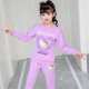 thumbnail image 4 of Traje largo de manga larga de algodón puro para primavera y otoño de Hello Kitty para niñas, traje deportivo de dos piezas a la moda para niños grandes, 4 of 5