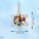thumbnail image 3 of Christmas Ornaments Hanging Snowflake Stainless Steel Decorations (Anime My Hero ACA-de-mia), 3 of 5