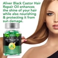 thumbnail image 4 of Aliver Jamaican Black Castor Oil Capsule for Dry and Damaged Hair, No Need to Rinse, Reduced Hair Loss, Moisterize Dry Scalp (40P), 4 of 10