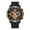 Black, variant on MEGIR Fashion Men Military Watches Luxury Sports Quartz Chronograph Waterproof Calendar Gift for Men