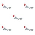 thumbnail image 1 of Shengyu Adjustable Heavy Duty Hook Toggle Clamp Door Bolts Horizontal Type Wear-resistant Hasps Pull with Belt Buckle Type 2 5Set, 1 of 6