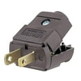 thumbnail image 2 of Leviton 035-00101-2bp 15a 125v Brown Replacement Plug, 2 of 2