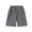 Gray, variant on NAISIBABY Boys Bermuda Shorts, Stretch Elastic Waist Flat Front School Uniform Shorts Black 8-9T