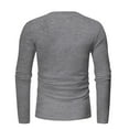thumbnail image 5 of VJATTWR Men's Long Sleeve V-Neck Thermal Undershirt, Warm Yet Breathable, Ideal for Layering Xxl, 5 of 5