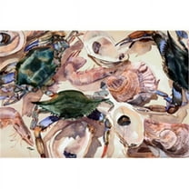 Carolines Treasures 8618PLMT Crab Fabric Placemat