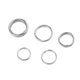 thumbnail image 3 of Anillos partidos de Resplandor de Seguridad de material acero Inoxidable Anillos de Conector de Señuelo kusrkot Anillos divididos de pesca, 3 of 7