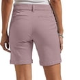 thumbnail image 4 of Ashirexll Women's Shorts, Summer Shorts for Women, Fashion Summer Casual Twill Solid Color Shorts with Pocket, 4 of 7