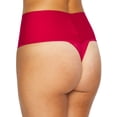 thumbnail image 2 of Maidenform Womens Shaping Thong with Cool Comfort, 2XL, Scarlet Berry, 2 of 2