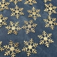 thumbnail image 2 of (200pcs/pack) 30mm Christmas Snowflakes Confetti Artificial Snow Xmas Tree Ornaments Decorations For Home Party Wedding Decor, 2 of 5