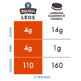 thumbnail image 6 of Rip Van Leos Golden Vanilla Sandwich Cookies, Low Carb, 2g Sugar, (4 Count), 6 of 6