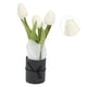 thumbnail image 4 of Ramo de tulipanes DIY Sincero hecho a mano flores artificiales de tacto real para decoración del hogar, 4 of 10