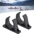 thumbnail image 1 of Lightweight Plastic Boat Paddle Holder Clips for Kayaks, Canoes, and Rowing Boats - Save Effort, Design, Easy Installation for Watercraft Activities, 1 of 7