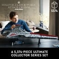 thumbnail image 4 of LEGO Star Wars Venator-Class Republic Attack Cruiser, Ultimate Collector Series Building Set for Adults with Captain Rex Minifigure, Star Wars Gift, The Clone Wars Activity for Stress Relief, 75367, 4 of 8