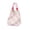 Pink, variant on Sakura Floral Knit Mini Tote Handbag for Women, Lightweight Braided Rope Handle Small Hand Bag with Magnetic Snap, Cherry Print Casual Purse for Daily Shopping Beach Vacation Outdoor Daily