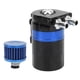thumbnail image 5 of Lata de captura de aceite para coche, deflector interno, filtro de doble cámara, protección del motor de aleación de aluminio, Universal, azul, 5 of 5