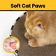 thumbnail image 4 of Bloc de rascar Cat Scratcher Cardboard Conlun 2 en 1 ovalado para gatos, 4 of 9