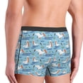 thumbnail image 3 of Goofa Pelican Reed And Fish Printed Men's Boxer Briefs Underwear, Moisture-Wicking Underwear, Trunk,Soft and Breathable Cotton Underwear-X-Large, 3 of 9