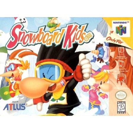 Restored Snowboard Kids (Nintendo 64  1997) Racing Game (Refurbished)