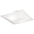 thumbnail image 1 of Westinghouse 66201 Semi-Flush Mount Square Ceiling Fixture, 1 of 2