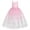 Pink Gradient, variant on IDOPIP Flower Girls Spaghetti Strap Tulle Dress Long A Line Wedding Pageant Princess Birthday Party Dresses 3-14Y