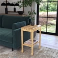 thumbnail image 2 of Butler Gilbert 12"W Rectangular Wood End Table with Pull-Out Tray - Beige, 2 of 7