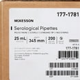thumbnail image 4 of McKesson Serological Pipettes for Blood Serum - Sterile, Plastic - 25 mL, 200 Count, 1 Pack, 4 of 6