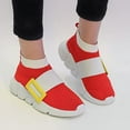 thumbnail image 3 of EQ Works Sonic Shoes for Boys and Girls with Gold Buckle, Lightweight and Breathable Sonic Sneakers for Running and Walking, Toddler and Youth Sizes  (SIZE UP 1 SIZE), 3 of 8