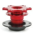 thumbnail image 6 of RASTP Red Racing Steering Wheel Quick Release Adapter Boss Kit Snap off Hub Aluminum QR001, 6 of 6