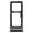 Black, variant on For Samsung Galaxy A52 SM-A525 SIM Card Tray + SIM Card Tray / Micro SD Card Tray