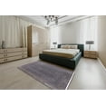 thumbnail image 4 of Ahgly Company Indoor Rectangle Mid-Century Modern Carbon Gray Oriental Area Rugs, 2' x 4', 4 of 6