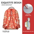 thumbnail image 5 of Watermelon Pattern Backpack ,Professionals, Lightweight Carryall with Organizer Pockets, Adjustable Shoulder Straps, Fun Summer & Fall Fashion, Great Gift Option, 5 of 6