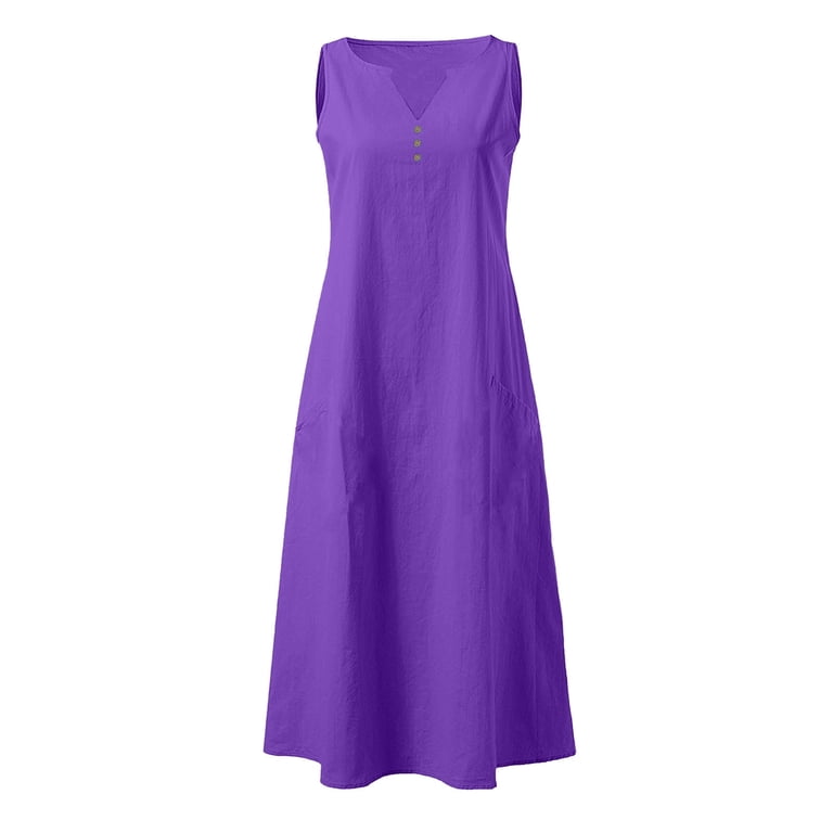 purple beach bridesmaid dresses Teen Girls' Elegant Purple Chiffon Spaghetti Strap Dress,Summer Formal  Bridesmaid Off Shoulder Slit Vacation Beach Solid Color Dresses