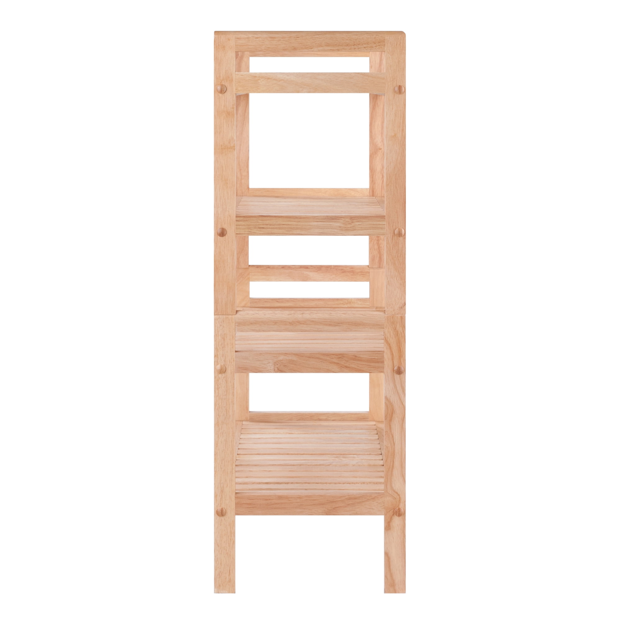 Winsome Mercury 2-Piece Stackable Shoe Rack, Natural Finish