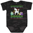 thumbnail image 3 of Inktastic Christmas Festive Unicorns Fa-La-La-La-La Boys or Girls Baby Bodysuit, 3 of 5