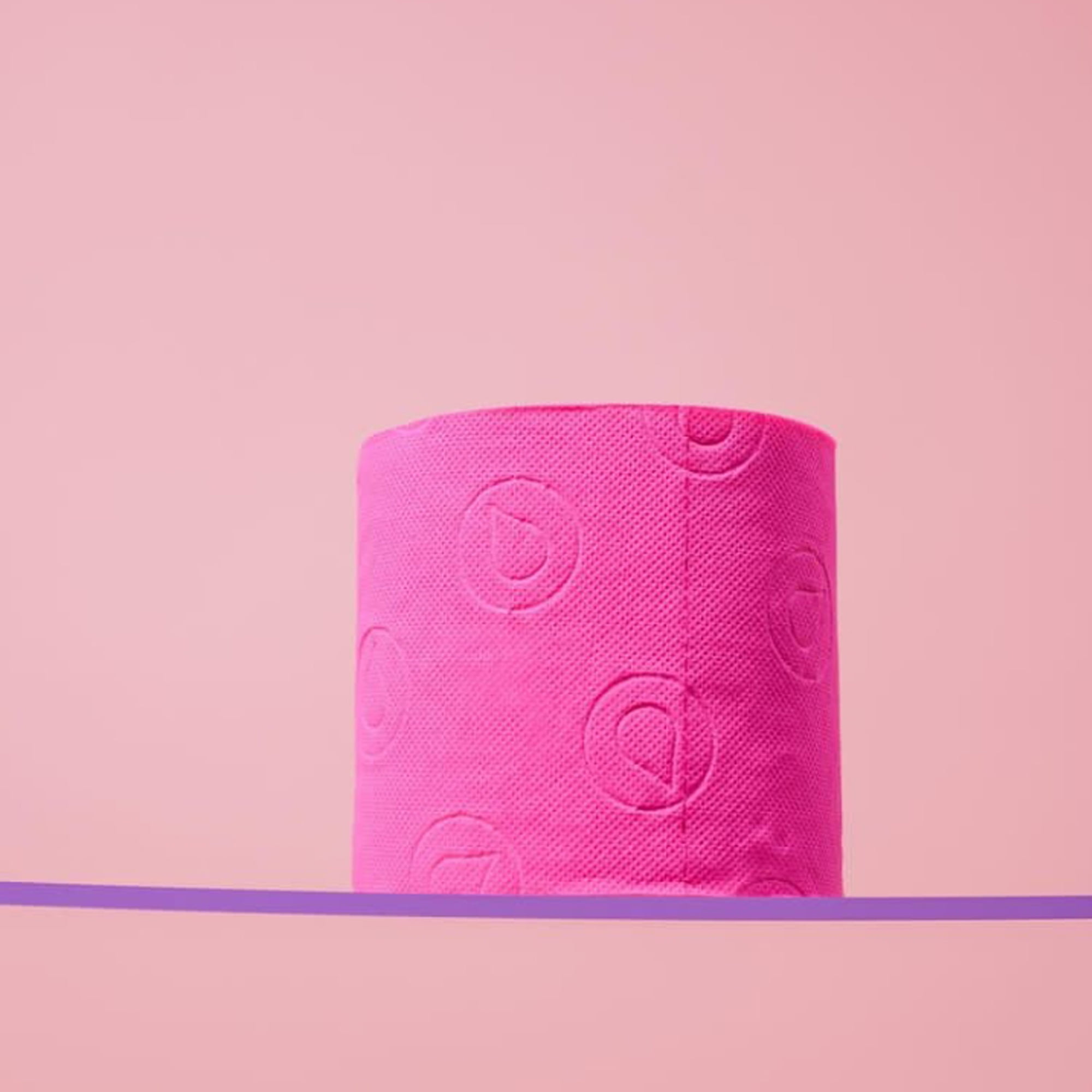 Pink toilet paper!  Pink toilet, Pink life, Tickled pink
