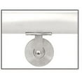 thumbnail image 4 of CRL HR2SGSA Satin Anodized Aluminum Manhattan Series Glass Mounted Hand Rail Bracket, 4 of 5